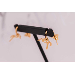 Boucles d'oreilles Créoles Pénélope Léonie Dorée Boucles d'oreilles Créoles Pénélope Léonie Dorée