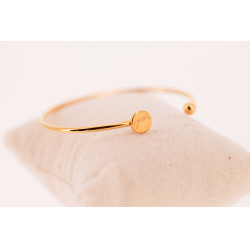 Bracelet Pénélope Jonc Dorée Bracelet Pénélope Jonc Dorée