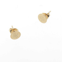 Boucles d'oreilles poussoir Pénélope Lou Arabesque Dorée