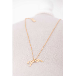 Penelope Angèle halsketting Goudkleurig