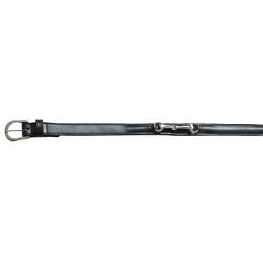 Riem Riding World Olijftrens Zwart Riem Riding World Olijftrens Zwart