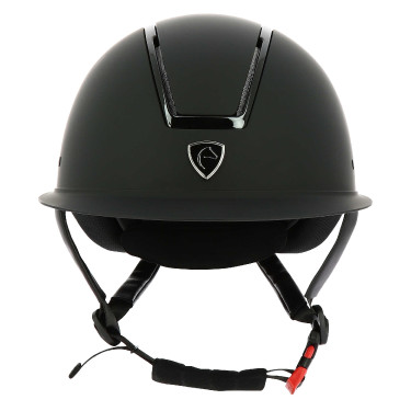 Casque Equithème Glint Mat Noir mat / noir Casque Equithème Glint Mat Noir mat / noir