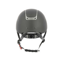 Casque Equithème Pepit Noir / chromé Casque Equithème Pepit Noir / chromé