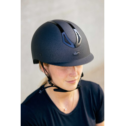 Choplin Aero-helm Mat zwart / glanzend