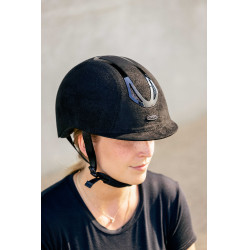 Choplin Aero Velvet helm Zwart / glanzend