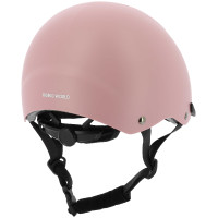 Rijdhelm Wereld Winderig Mat roze
