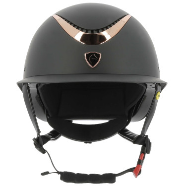 Casque Equithème Wings Rose gold / noir Casque Equithème Wings Rose gold / noir