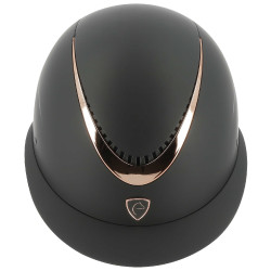 Casque Equithème Wings Rose gold / noir Casque Equithème Wings Rose gold / noir