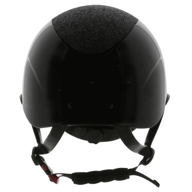 Casque Equithème Wings Noir brillant lamé Casque Equithème Wings Noir brillant lamé