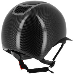 Equithème Airy LM Helm Glanzend carbonzwart
