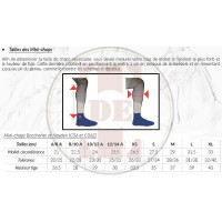 Mini chaps amara Boccherini T de T Noir / gris Mini chaps amara Boccherini T de T Noir / gris