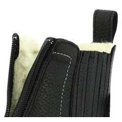 Boots Norton Zermatt Zip hiver Noir