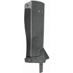 Mini chaps amara Boccherini T de T Zwart / grijs Mini chaps amara Boccherini T de T Zwart / grijs