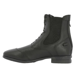 Boots Equithème Zurich à zip et lacets Noir Boots Equithème Zurich à zip et lacets Noir