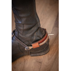 Couvre éperons Pénélope Spurs Cognac Marron Couvre éperons Pénélope Spurs Cognac Marron