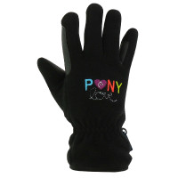 Gants Equi-Kids PonyLove Noir Gants Equi-Kids PonyLove Noir