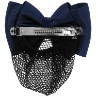 Barrette résille pour cheveux Equithème Strass Bleu marine Barrette résille pour cheveux Equithème Strass Bleu marine