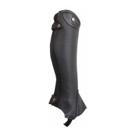 Mini chaps cuir Schubert T de T Noir
