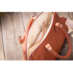 Handtas Pénélope Maëlys PM Cognac Bruin Handtas Pénélope Maëlys PM Cognac Bruin