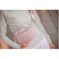 Heuptasje Pénélope Chevron Roze