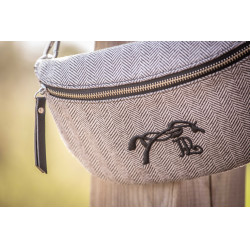 Heuptasje Pénélope Chevron Zwart