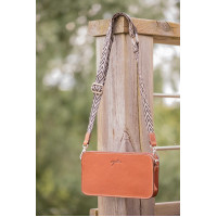 Sac bandoulière Pénélope Lizzie Cognac Marron Sac bandoulière Pénélope Lizzie Cognac Marron