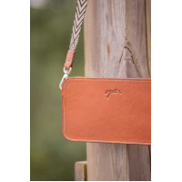 Sac bandoulière Pénélope Lizzie Cognac Marron Sac bandoulière Pénélope Lizzie Cognac Marron