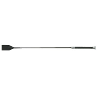 Cravache Whip & Go Soft Zwart / zilver Cravache Whip & Go Soft Zwart / zilver
