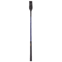 Fleck zweep lakleer 55 cm Blauw / zwart