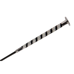 Cravache de dressage Whip & Go Diamond Noir Cravache de dressage Whip & Go Diamond Noir
