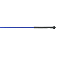 Dressuurzweep Whip & Go kunststof handvat Marineblauw Dressuurzweep Whip & Go kunststof handvat Marineblauw
