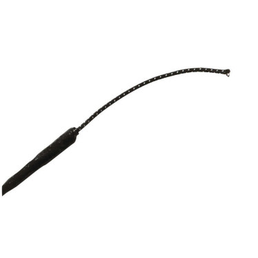 Dressuurzweep Whip & Go metalen dop Zwart Dressuurzweep Whip & Go metalen dop Zwart