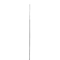Massieve polyamide longeerzweep WHIP & GO Zwart