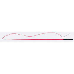 Chambrière WHIP & GO polyamide massif Rouge