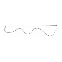 Chambrière 160 cm T de T Noir