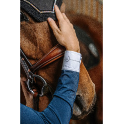 Chemise Equithème Julia Bleu marine