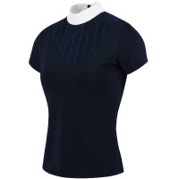 Polo Equithème Funza Manches courtes Blanc Polo Equithème Funza Manches courtes Blanc