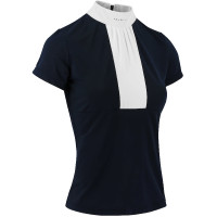 Polo Equithème Doha Manches courtes Bleu marine