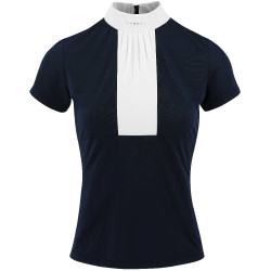 Polo Equithème Doha Manches courtes Bleu marine Polo Equithème Doha Manches courtes Bleu marine