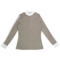Polo Equithème Estoril Taupe Marron