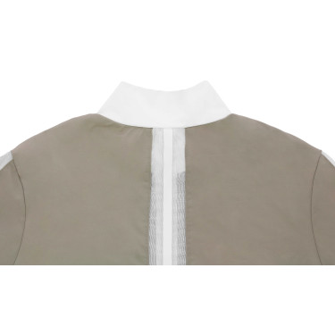 Polo Equithème Estoril Taupe Marron Polo Equithème Estoril Taupe Marron