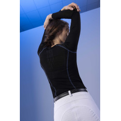 T-shirt Pro Series Rassembler manches longues Noir