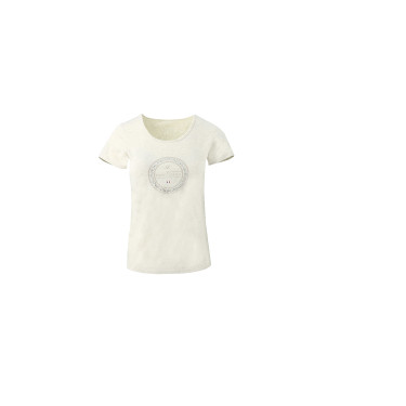 T-shirt Equithème Anna manches courtes Crème T-shirt Equithème Anna manches courtes Crème