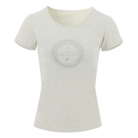 T-shirt Equithème Anna korte mouwen Crème Beige T-shirt Equithème Anna korte mouwen Crème Beige