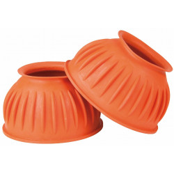 Cloches fermées caoutchouc T de T Orange