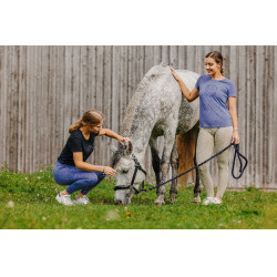 T-shirt Je t'aime Equithème Rosalie Violet T-shirt Je t'aime Equithème Rosalie Violet