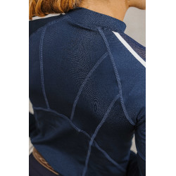 T-shirt Equithème Originals Mélodie Marine Marineblauw T-shirt Equithème Originals Mélodie Marine Marineblauw