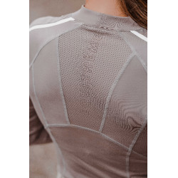 T-shirt Equithème Originals Mélodie Taupe Marron T-shirt Equithème Originals Mélodie Taupe Marron