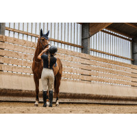 Polo Je t'aime Equithème Alice Noir Polo Je t'aime Equithème Alice Noir