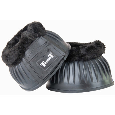Cloches velcro mouton T de T Noir / noir